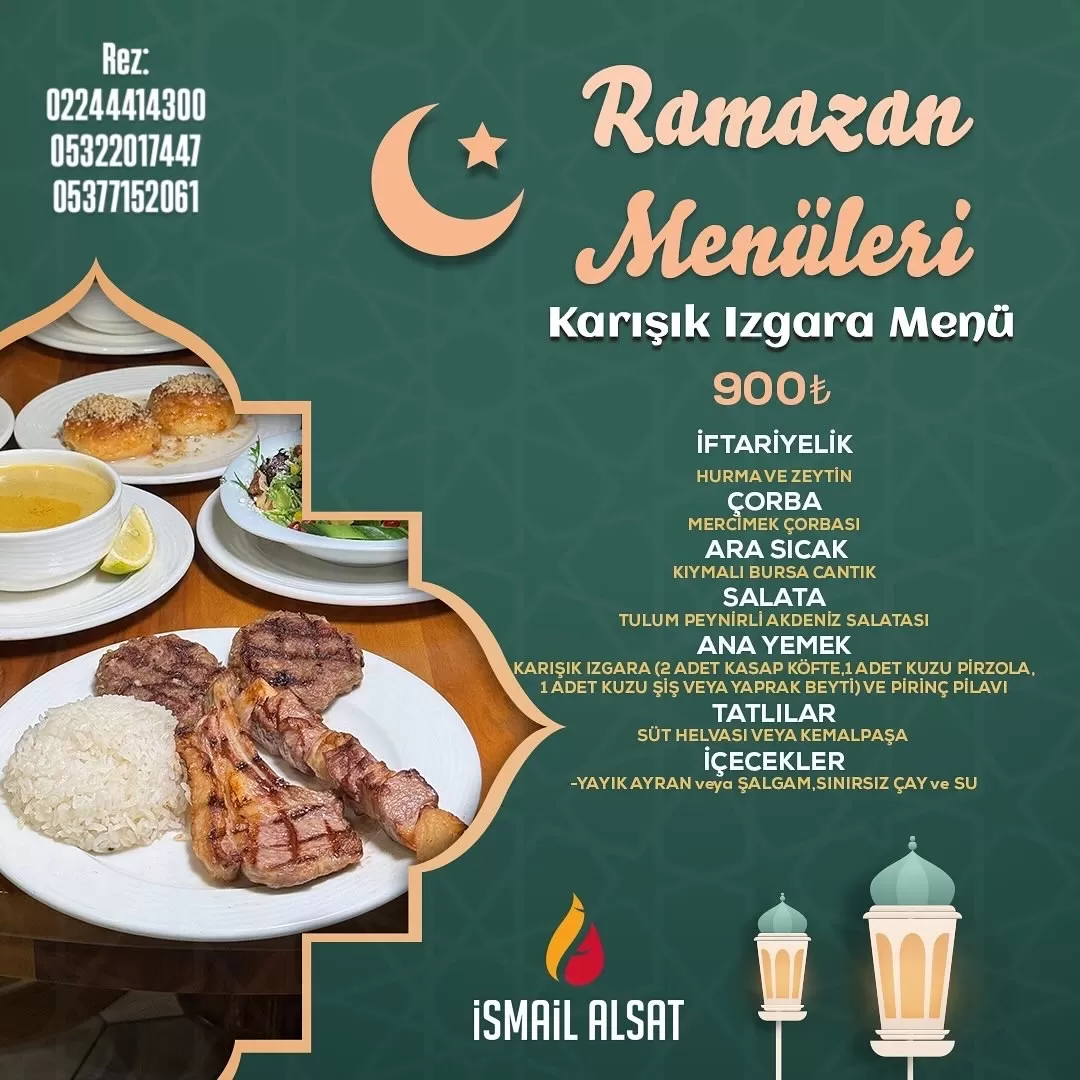 Ramazan Menüsü 3