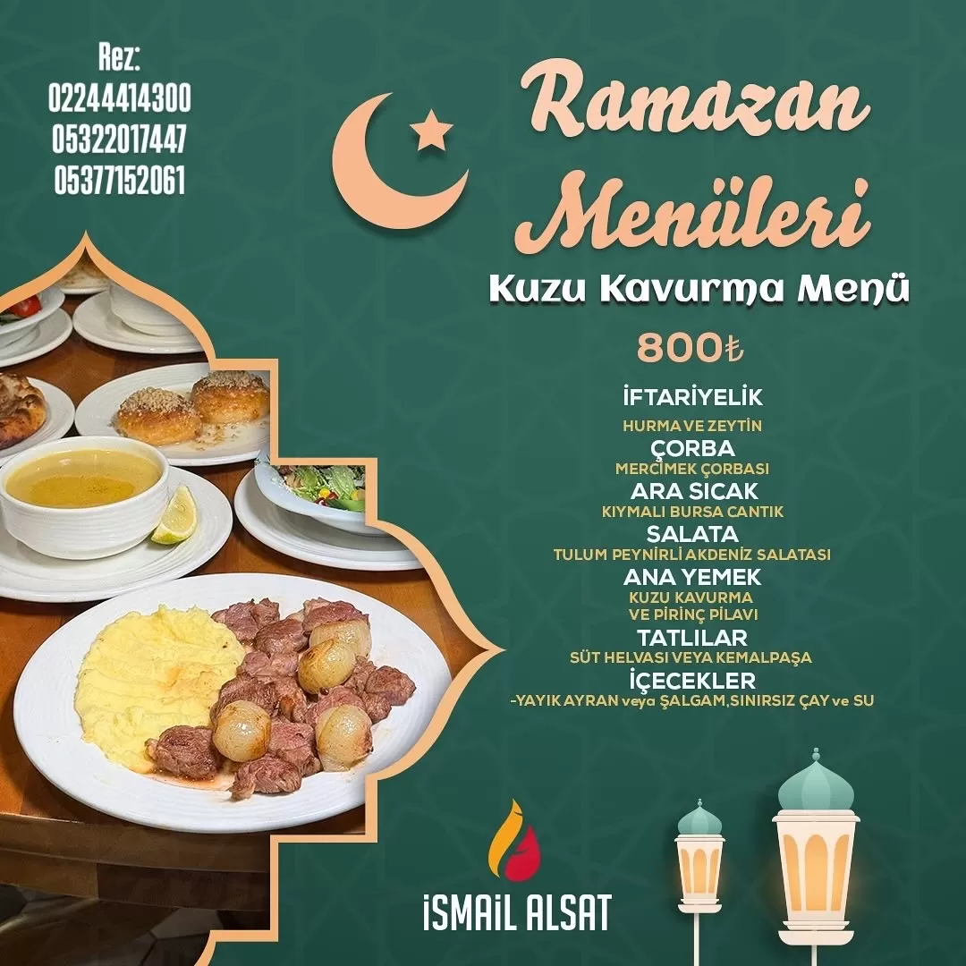 Ramazan Menüsü 2